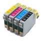 EPSON T0711 t/m T0714 cartridges