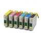 EPSON T0801 t/m T0806 cartridges