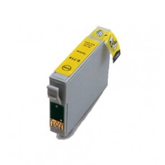 Epson T0714 inktcartridge geel (huismerk)