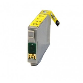 Epson T0804 inktcartridge geel (huismerk)