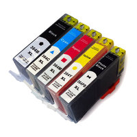 HP 364XL set van VIJF inktcartridges (huismerk)