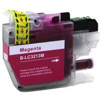 Brother LC-3213M inktcartridge magenta (huismerk)