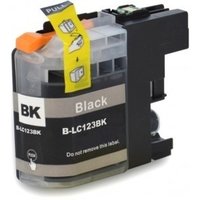 Brother LC-121BK / LC-123BK inktcartridge zwart (huismerk met chip)