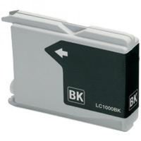 Brother LC-970BK / LC-1000BK inktcartridge zwart (huismerk)