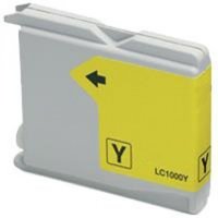 Brother LC-970Y / LC-1000Y inktcartridge geel (huismerk)