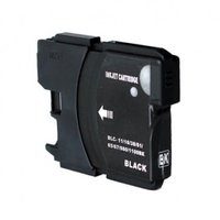 Brother LC-980BK / LC-1100BK inktcartridge zwart (huismerk)