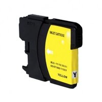 Brother LC-980Y / LC-1100Y inktcartridge geel (huismerk)