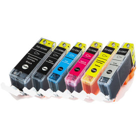 Canon PGI-525 / CLI-526 set van ZES inktcartridges (huismerk met chip)