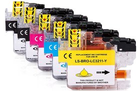 Brother LC-3211 set inktcartridges (huismerk)