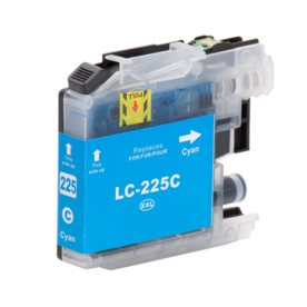 Brother LC-225XL C inktcartridge cyaan (huismerk met chip)