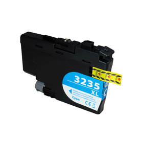 Brother LC-3235XL C inktcartridge cyaan (huismerk)