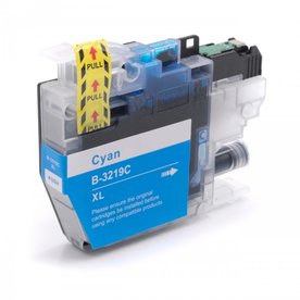Brother LC-3219XLC inktcartridge cyaan (huismerk)