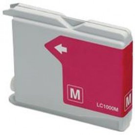 Brother LC-970M / LC-1000M inktcartridge magenta (huismerk)