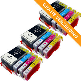 3 sets HP 920XL inktcartridges (huismerk)