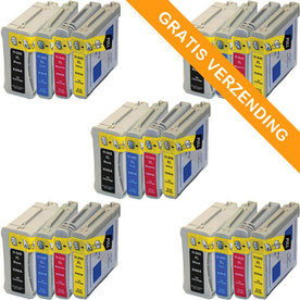 5 sets HP 940XL inktcartridges (huismerk)